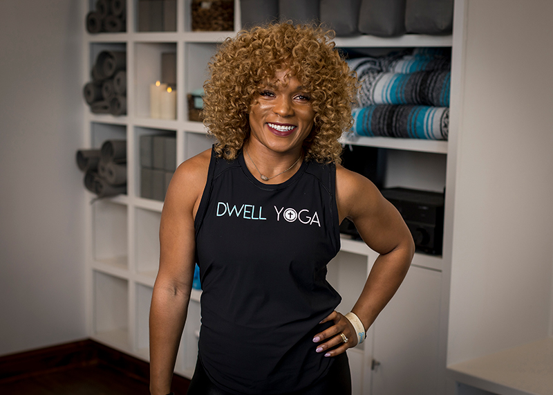 Andrea Olatunji Yoga Instructor Dwell Yoga